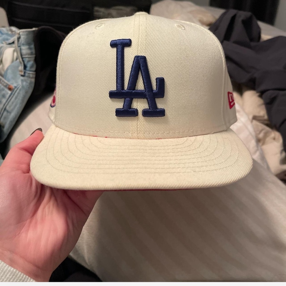 LA dodgers fitted hat